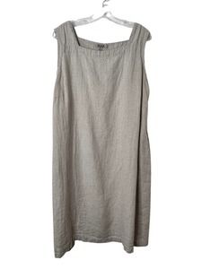Flax Women's Dress in Light Gray